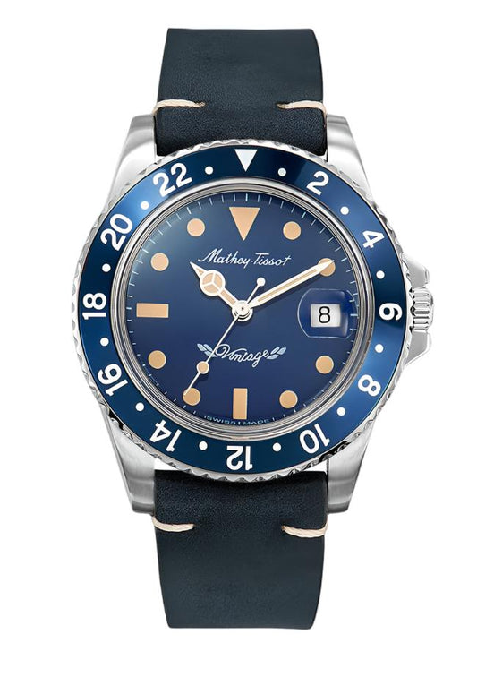 Mathy Vintage Automatic 40mm H900ATLBU